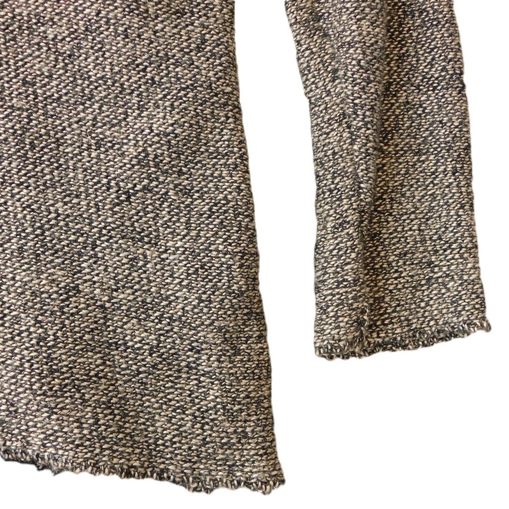 John Elliott Linen Cotton Shawl Collar Open Cardigan | Dark Gray | EUC | Small - Picture 6 of 10